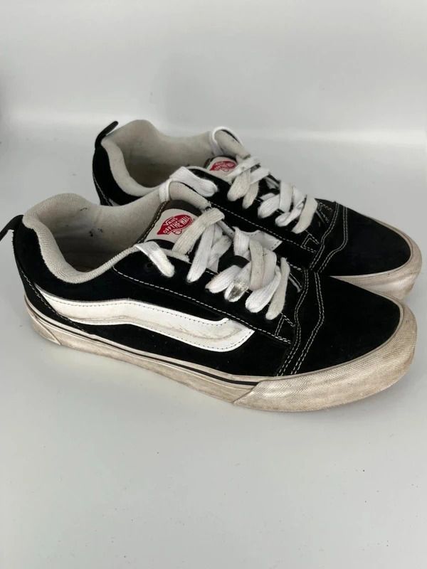 Vans Knu skool - Black White - Size 42 / 26,5 cm